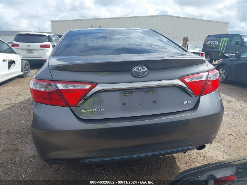 2016 Toyota Camry Se VIN: 4T1BF1FK7GU203052 Lot: 40326082