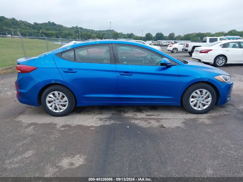 2017 Hyundai Elantra Se VIN: 5NPD74LF0HH112400 Lot: 40326086