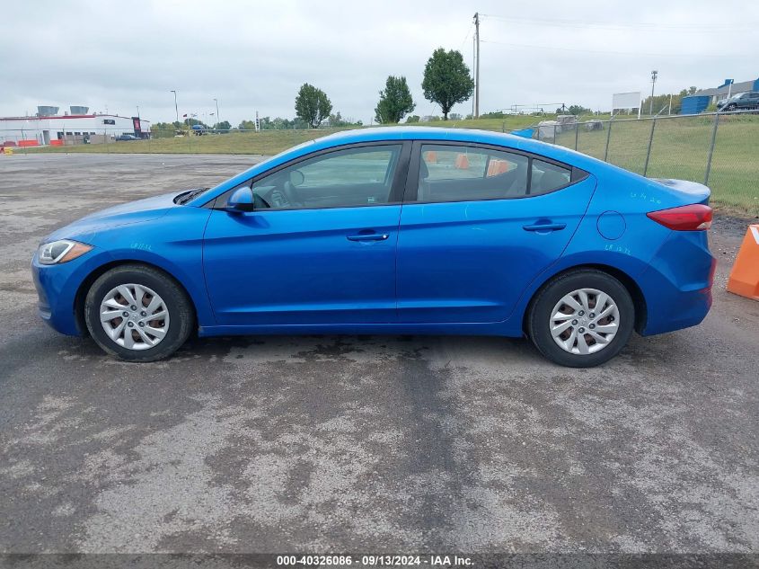 2017 Hyundai Elantra Se VIN: 5NPD74LF0HH112400 Lot: 40326086