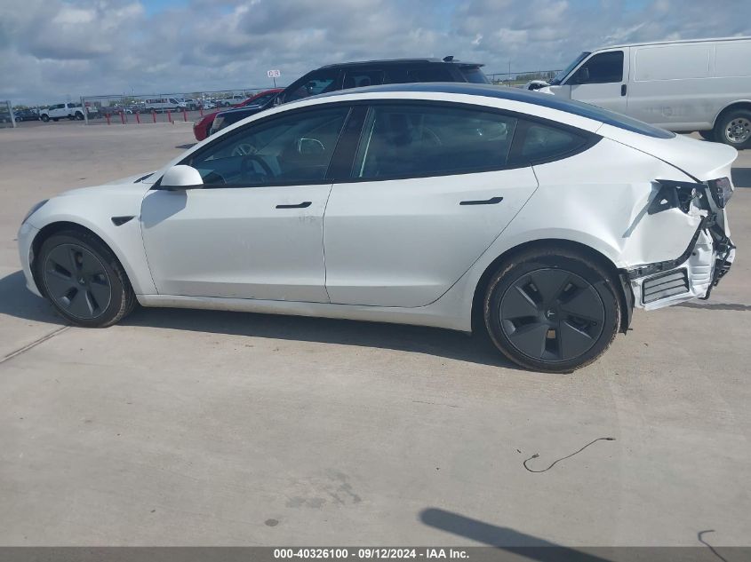 2023 Tesla Model 3 VIN: 5YJ3E1EA1PF570686 Lot: 40326100