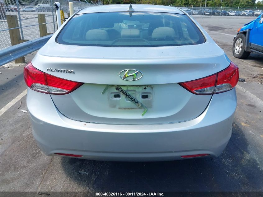 2013 Hyundai Elantra Gls VIN: 5NPDH4AE3DH259344 Lot: 40326116