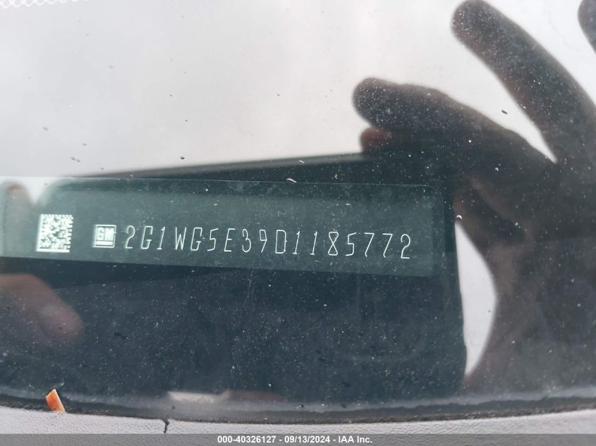2G1WG5E39D1185772 2013 Chevrolet Impala Lt