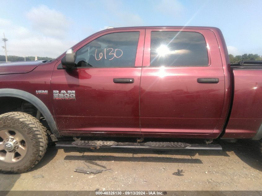 2016 Ram 2500 Tradesman Power Wagon VIN: 3C6TR5CJXGG269768 Lot: 40326130