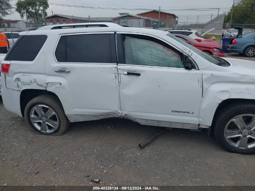 2014 GMC Terrain Denali VIN: 2GKALUEK4E6146398 Lot: 40326134