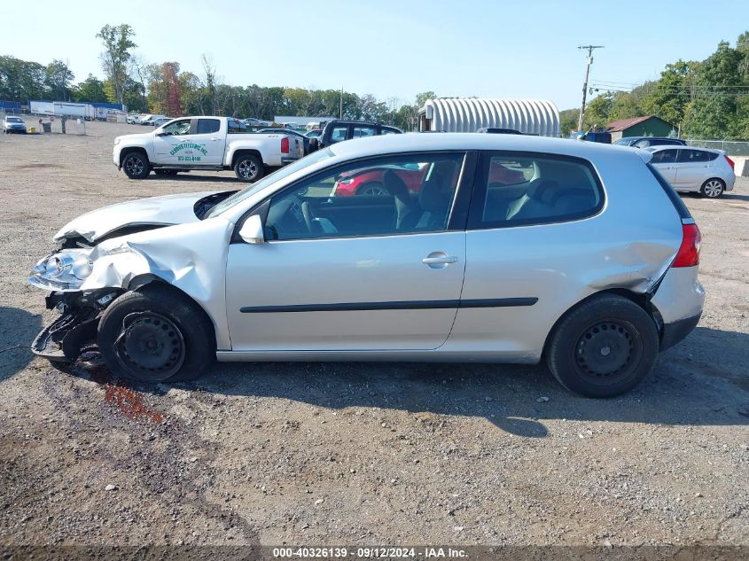 2007 Volkswagen Rabbit 2-Door VIN: WVWBS71K77W034813 Lot: 40326139