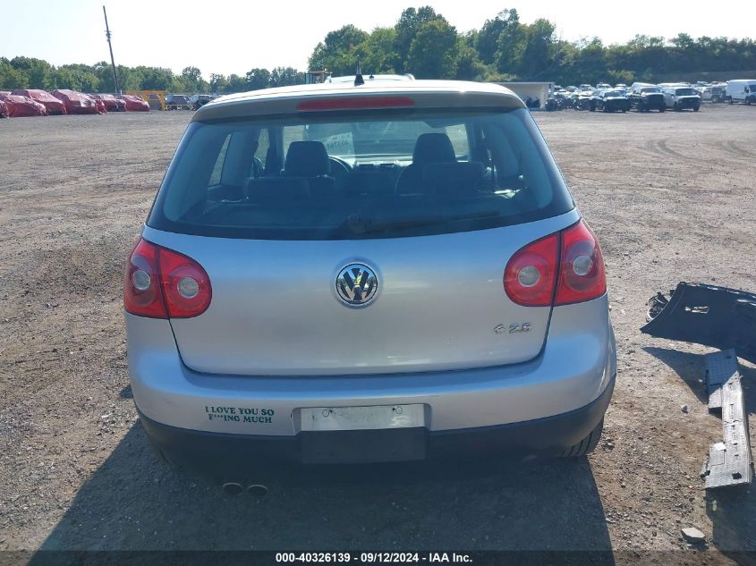 WVWBS71K77W034813 2007 Volkswagen Rabbit 2-Door