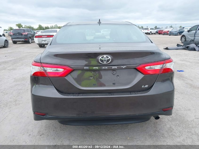 2019 Toyota Camry Le VIN: 4T1B11HK4KU181080 Lot: 40326143