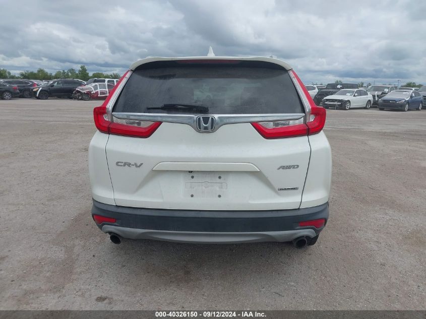 2018 Honda Cr-V Touring VIN: 2HKRW2H93JH621290 Lot: 40326150