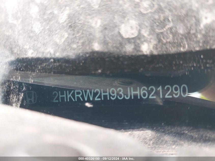 2018 Honda Cr-V Touring VIN: 2HKRW2H93JH621290 Lot: 40326150