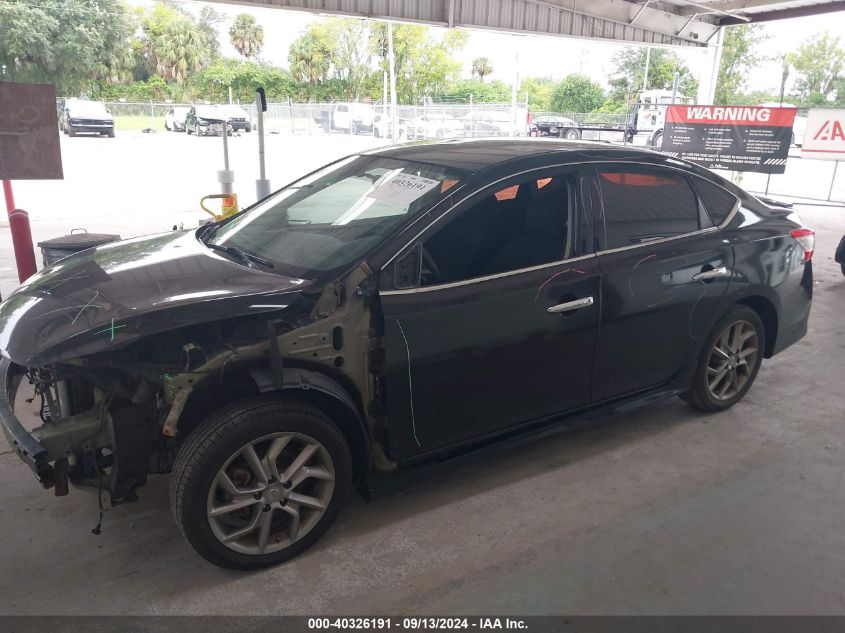 2014 Nissan Sentra Sr VIN: 3N1AB7AP2EY328250 Lot: 40326191