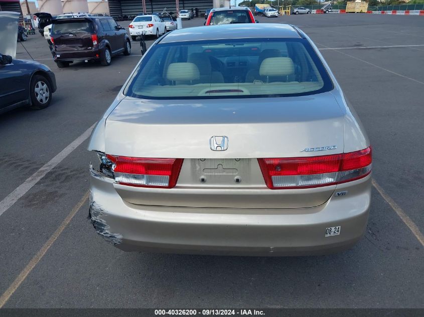 2004 Honda Accord 3.0 Lx VIN: 1HGCM66384A095611 Lot: 40326200