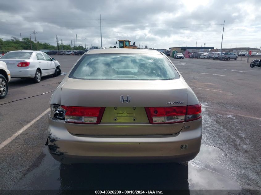2004 Honda Accord 3.0 Lx VIN: 1HGCM66384A095611 Lot: 40326200