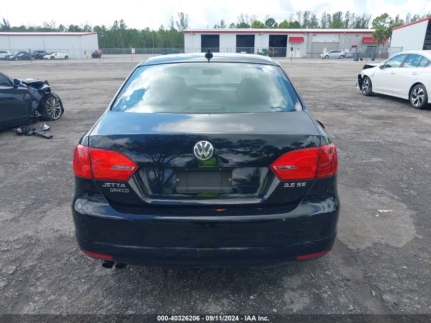 3VWDX7AJ7CM078299 2012 Volkswagen Jetta 2.5L Se