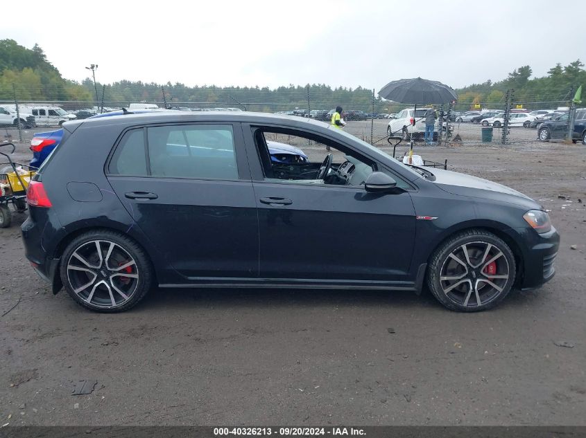 3VW447AU8HM064616 2017 Volkswagen Golf Gti Autobahn 4-Door/S 4-Door/Se 4-Door/Sport 4-Door