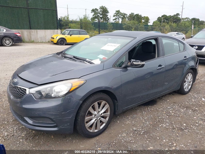 2016 KIA FORTE LX - KNAFX4A62G5534479