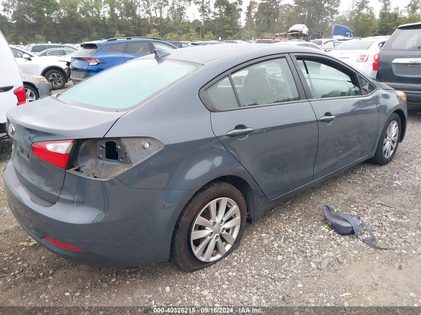 2016 KIA FORTE LX - KNAFX4A62G5534479