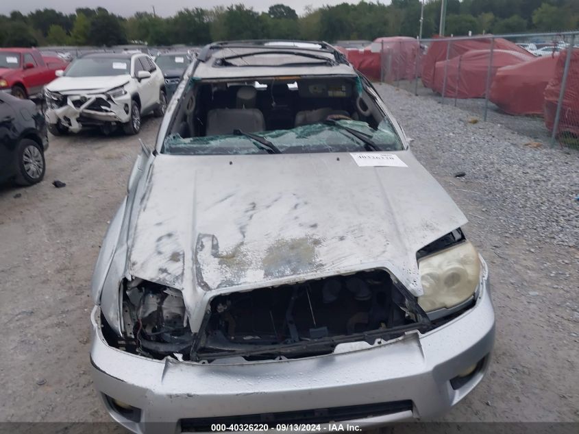 2006 Toyota 4Runner Limited V6 VIN: JTEZU17R468042196 Lot: 40326220