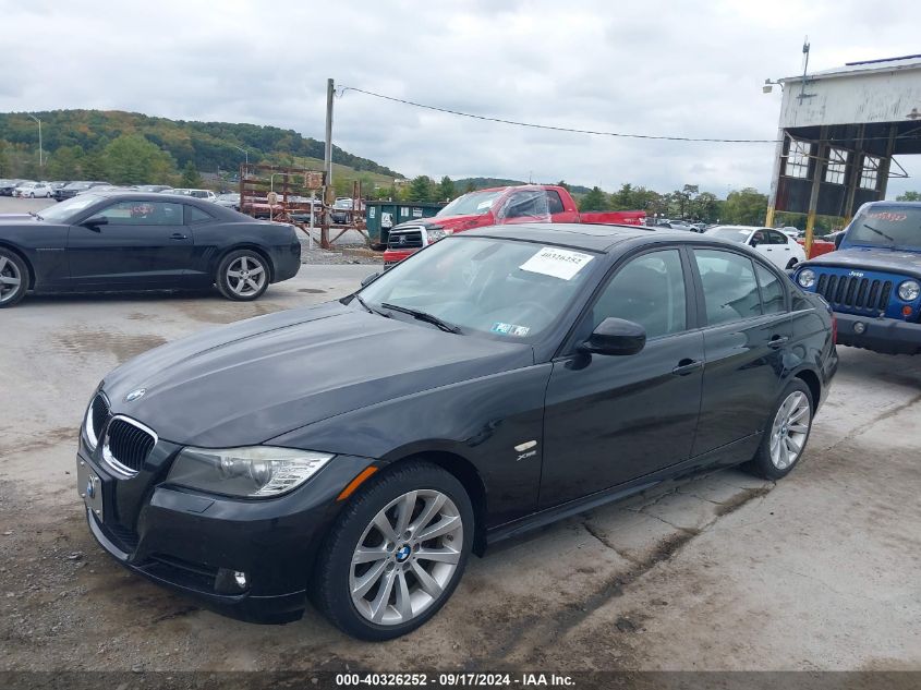 2011 BMW 328I xDrive VIN: WBAPK5C5XBA658013 Lot: 40326252