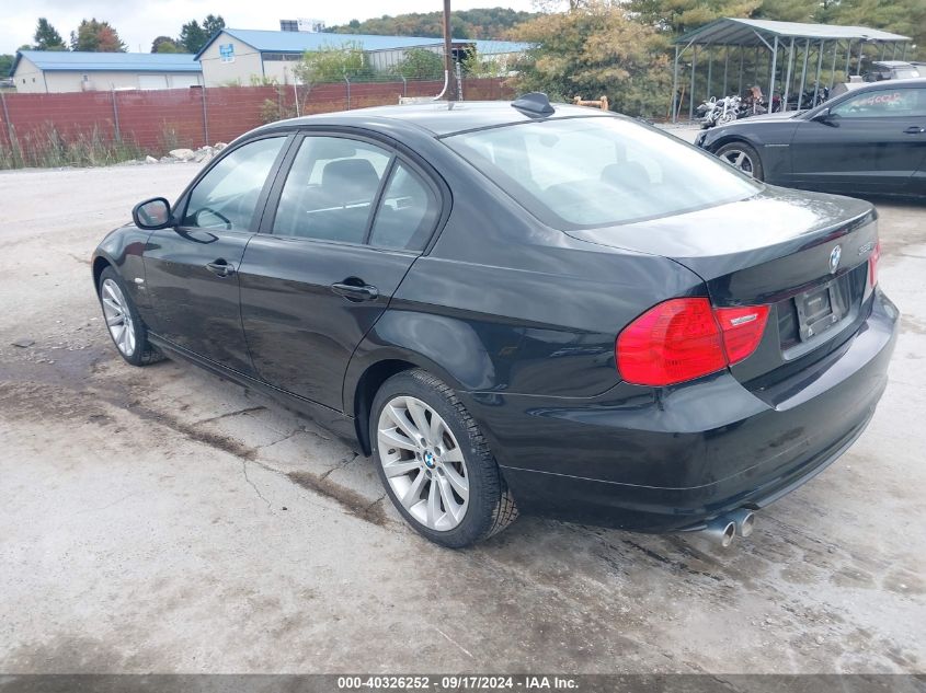 2011 BMW 328I xDrive VIN: WBAPK5C5XBA658013 Lot: 40326252