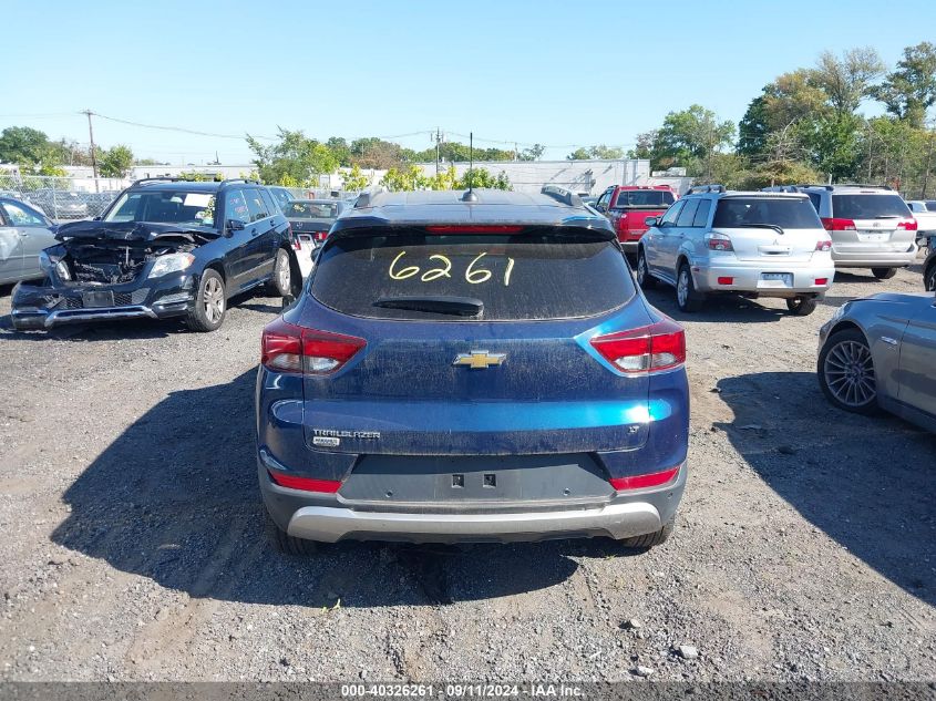 2021 Chevrolet Trailblazer Fwd Lt VIN: KL79MPSL9MB010108 Lot: 40326261