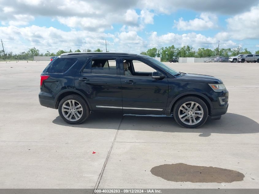 2016 Ford Explorer Xlt VIN: 1FM5K7D83GGD01612 Lot: 40326283