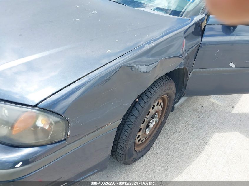 2005 Chevrolet Impala VIN: 2G1WF52E859316606 Lot: 40326290