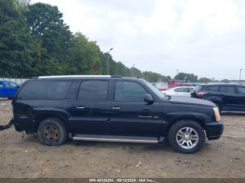 2005 Cadillac Escalade Esv Platinum Edition VIN: 3GYFK66N75G227242 Lot: 40326292