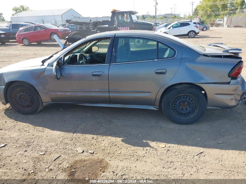 2004 Pontiac Grand Am Se VIN: 1G2NE52F04C247744 Lot: 40326294