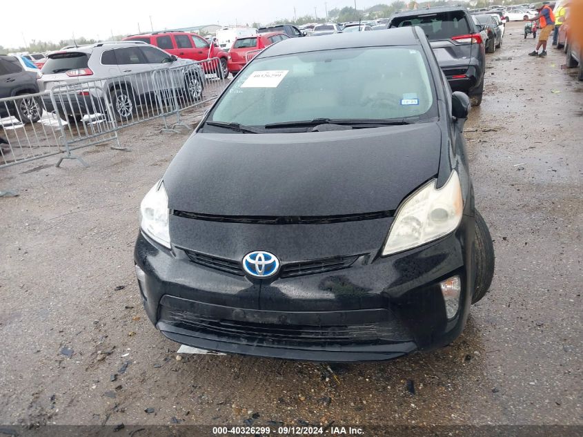 2013 Toyota Prius VIN: JTDKN3DU9D5607242 Lot: 40326299