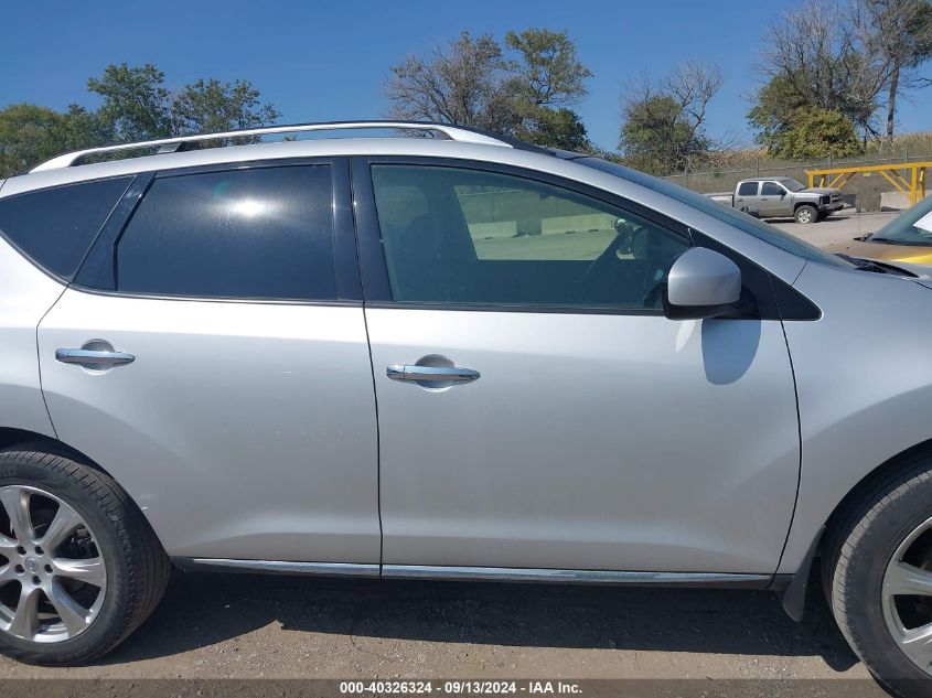 2013 Nissan Murano Le VIN: JN8AZ1MW3DW304574 Lot: 40326324