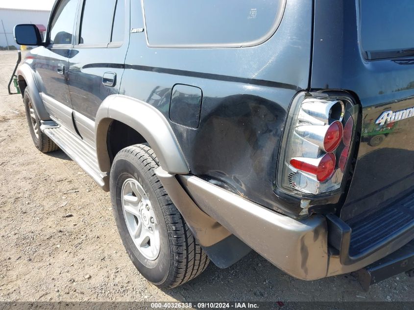 1999 Toyota 4Runner Limited V6 VIN: JT3HN87R2X9029727 Lot: 40326338