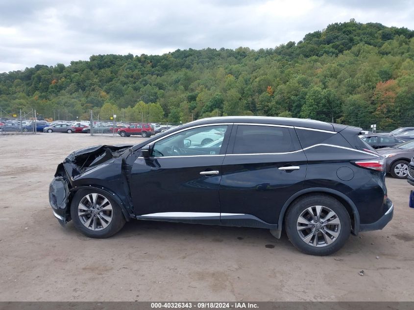 2015 Nissan Murano Platinum/S/Sl/Sv VIN: 5N1AZ2MHXFN243439 Lot: 40326343