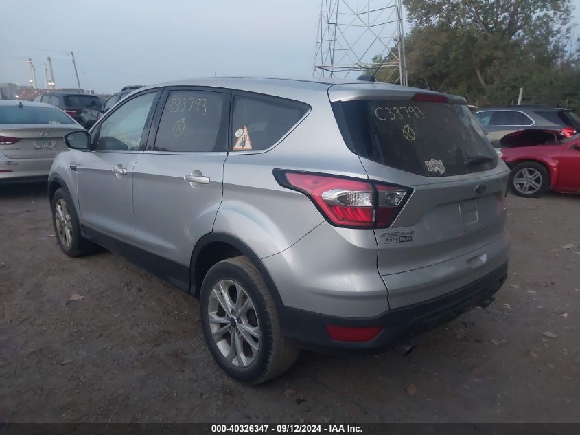 2017 FORD ESCAPE SE - 1FMCU0GD4HUC33793