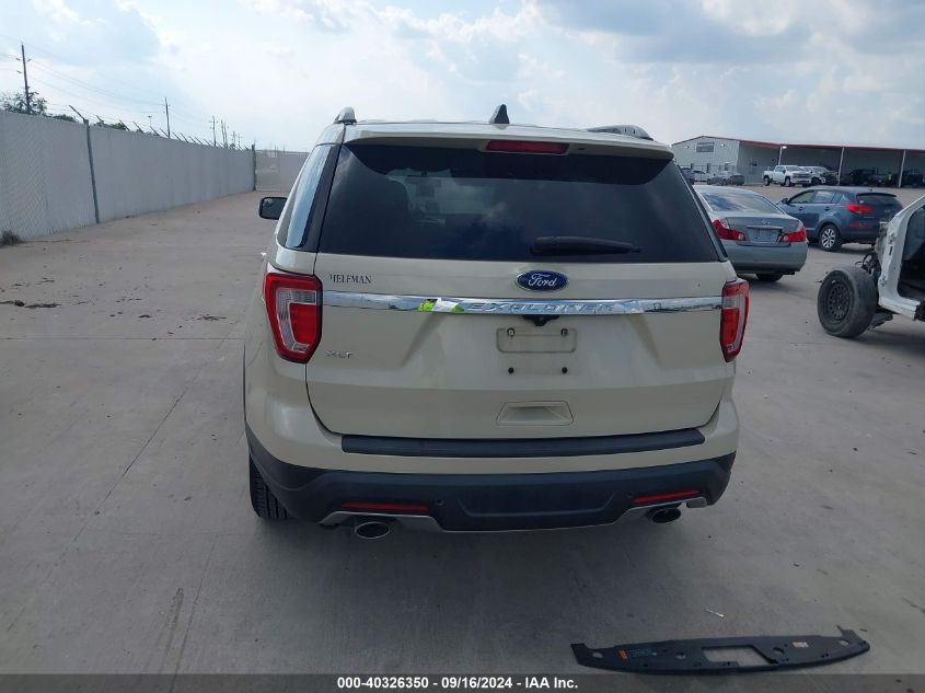 2018 Ford Explorer Xlt VIN: 1FM5K7D81JGA41797 Lot: 40326350