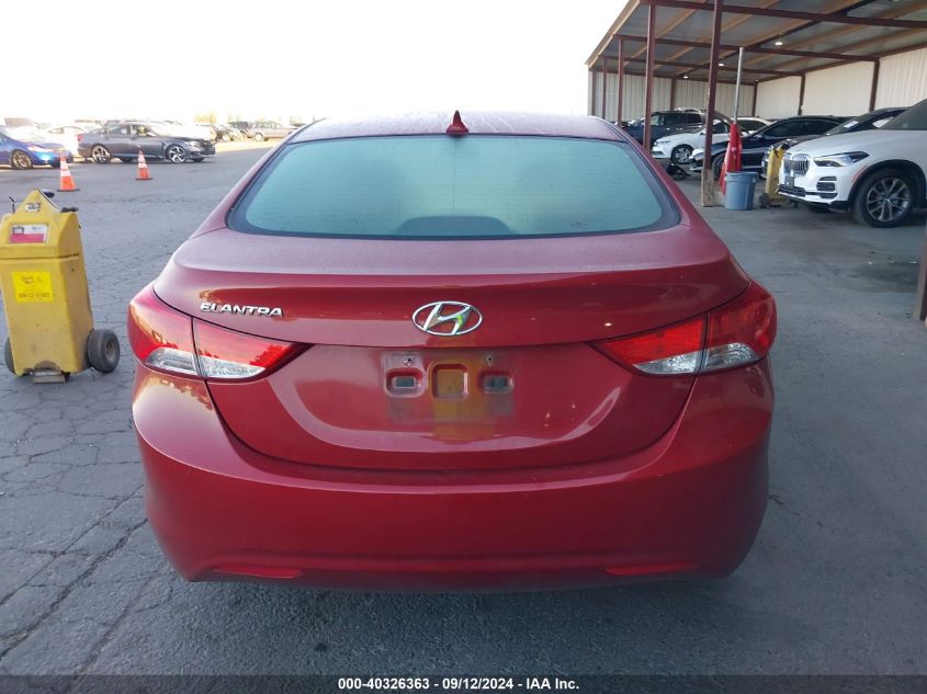 2013 Hyundai Elantra Gls/Limited VIN: 1KMHDH4AE2DU69050 Lot: 40326363