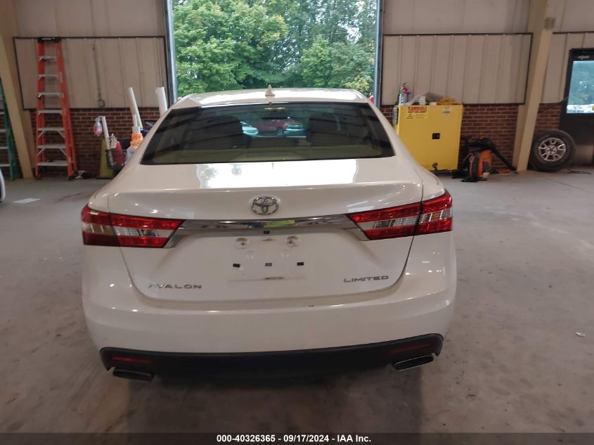 2013 Toyota Avalon Limited VIN: 4T1BK1EB7DU018556 Lot: 40326365