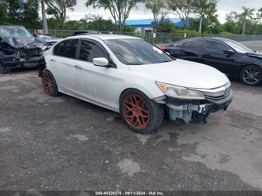 1HGCR2F33GA111342 2016 HONDA ACCORD - Image 1