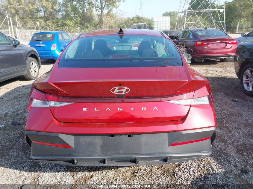 2024 Hyundai Elantra Se VIN: KMHLL4DG1RU744288 Lot: 40326384