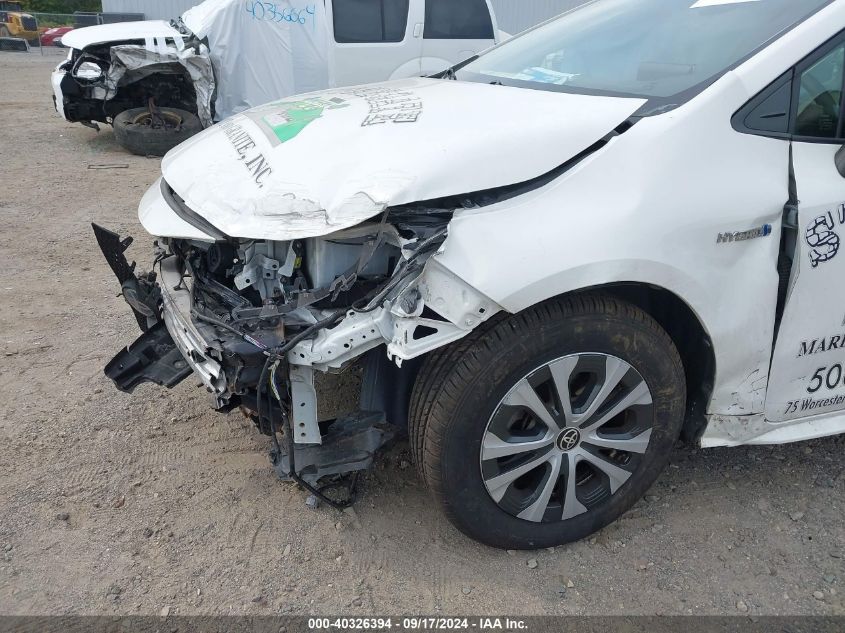 2020 Toyota Corolla Hybrid Le VIN: JTDEBRBE6LJ018899 Lot: 40326394