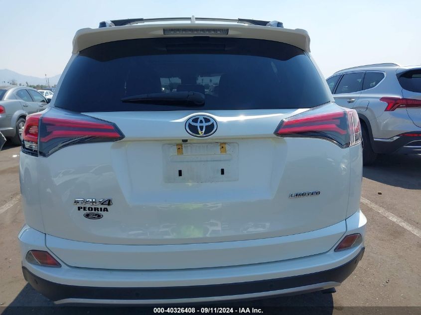 2017 Toyota Rav4 Limited VIN: JTMYFREV0HJ707535 Lot: 40326408