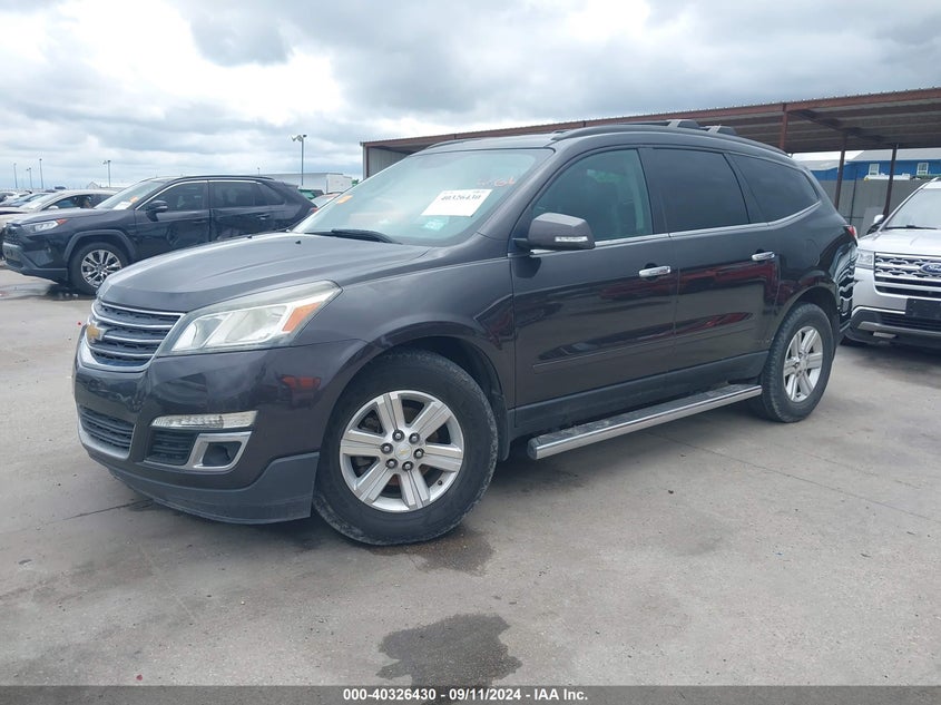 2014 CHEVROLET TRAVERSE 2LT - 1GNKRHKDXEJ163809