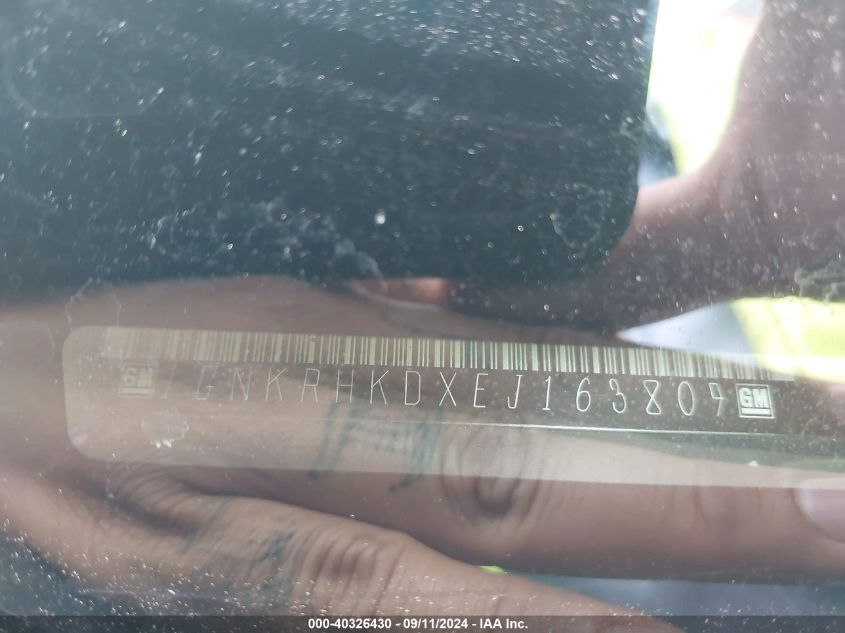 2014 CHEVROLET TRAVERSE 2LT - 1GNKRHKDXEJ163809