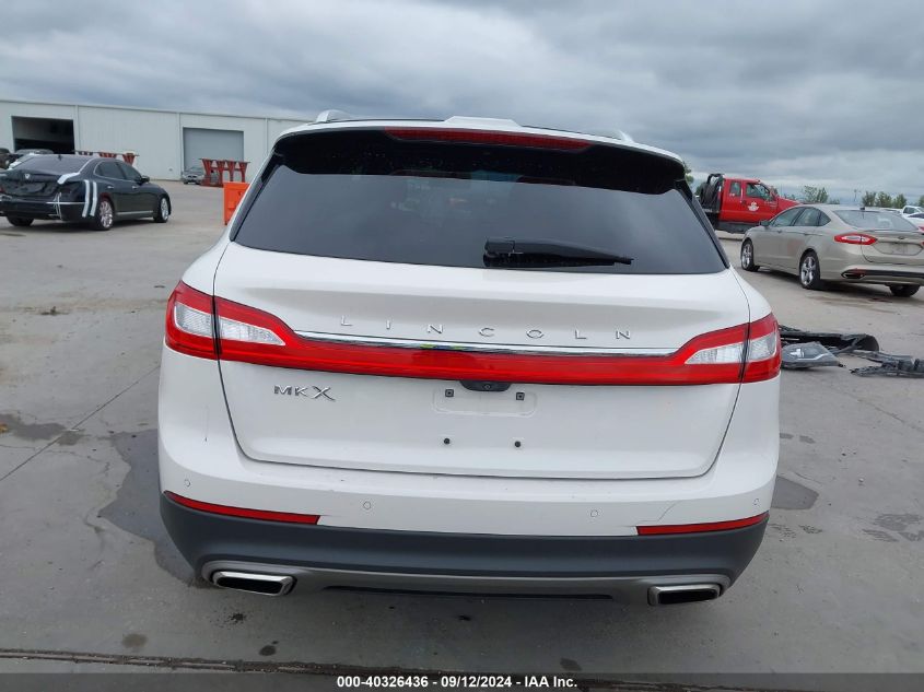 2017 Lincoln Mkx Reserve VIN: 2LMPJ6LR8HBL12828 Lot: 40326436