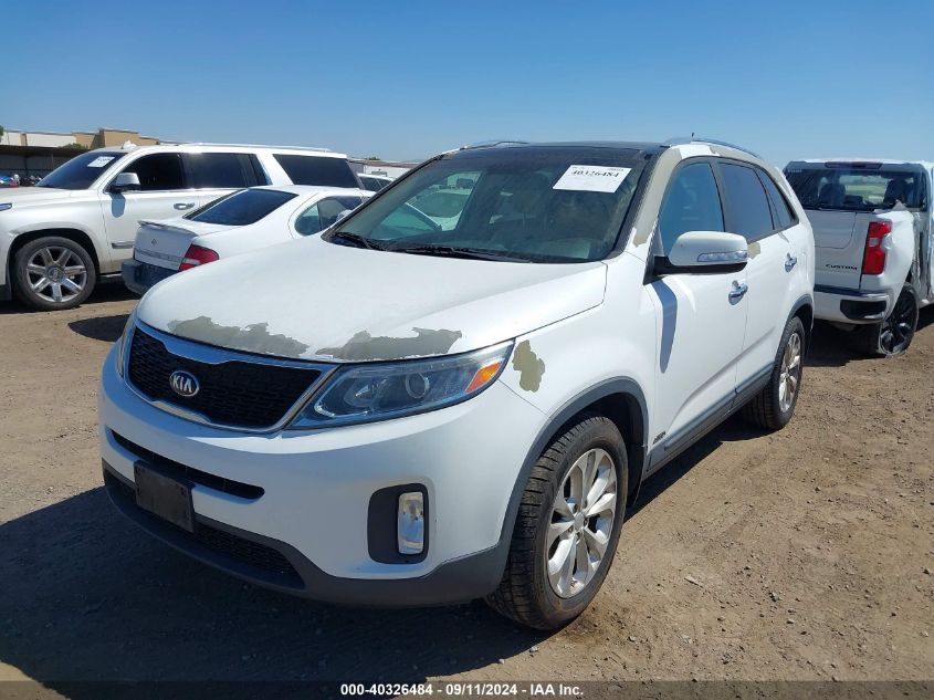 2014 Kia Sorento Ex V6 VIN: 5XYKUDA70EG545522 Lot: 40326484