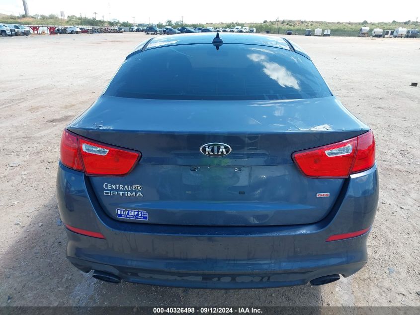 2015 Kia Optima Lx VIN: KNAGM4A71F5572662 Lot: 40326498