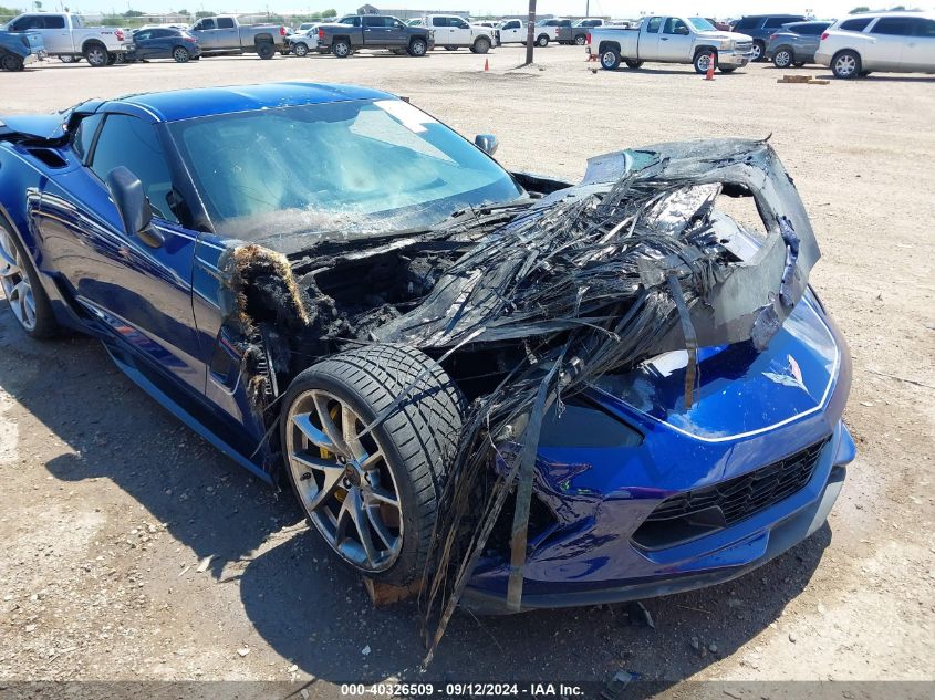 2019 Chevrolet Corvette Grand Sport VIN: 1G1YW2D7XK5106703 Lot: 40326509