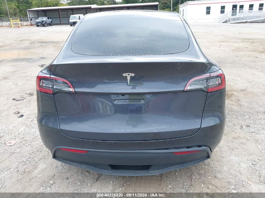 2024 Tesla Model Y Long Range Dual Motor All-Wheel Drive/Rwd VIN: 7SAYGDED5RF095609 Lot: 40326520