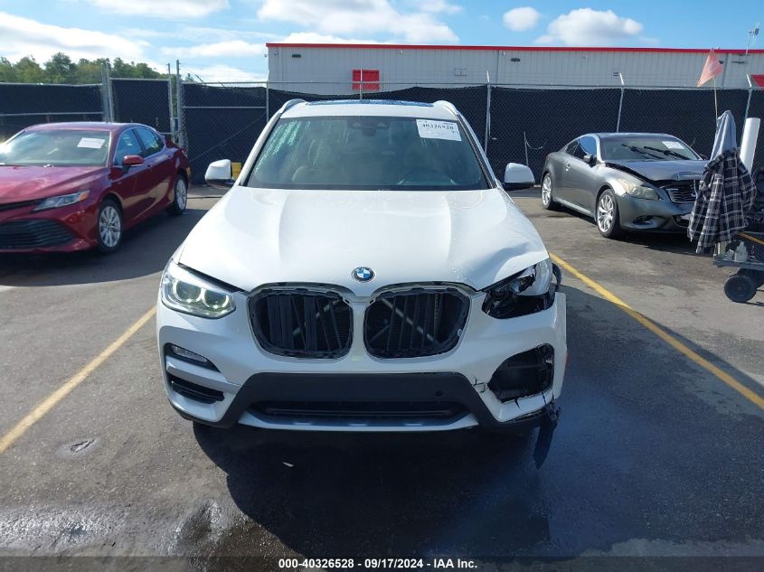 5UXTR7C52KLE97915 2019 BMW X3 Sdrive30I