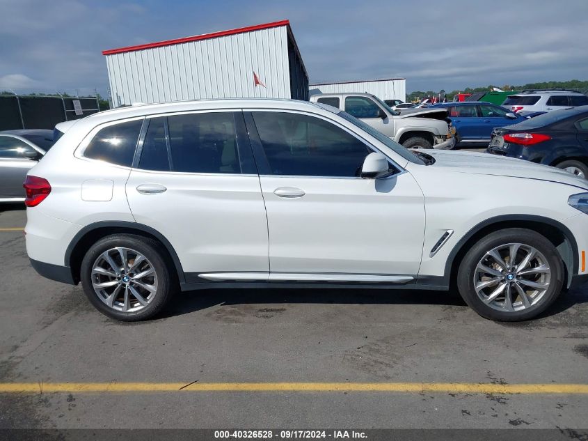 2019 BMW X3 Sdrive30I VIN: 5UXTR7C52KLE97915 Lot: 40326528