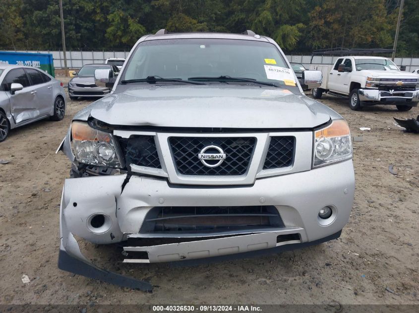 2008 Nissan Armada Se/Le VIN: 5N1BA08D28N614605 Lot: 40326530